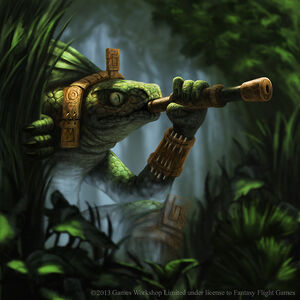 Eslizón Camaleón acechando por Mark Bulahao