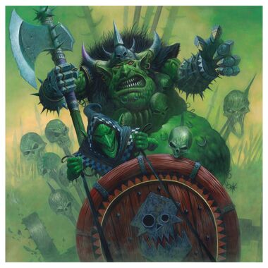 Grom el Panzudo por Wayne England Goblins