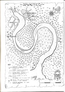 Mapa de Zapotec