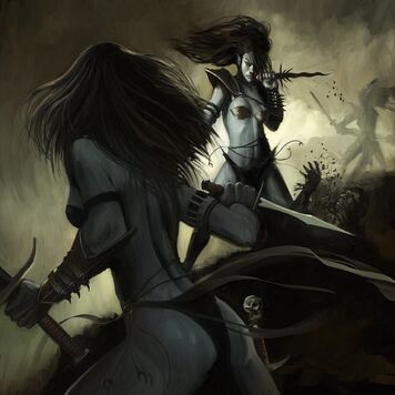 Esposas Carmesíes por Dan Wheaton Brujas Elfas