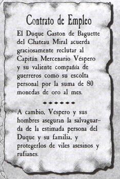 Cartel vespero