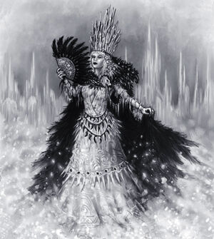Bruja de hielo por Pat Loboyko