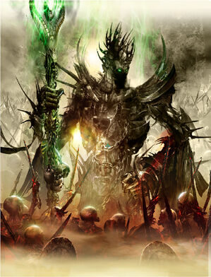 Nagash, el Inmortal por Jon Sullivan Boceto Nagash (1)