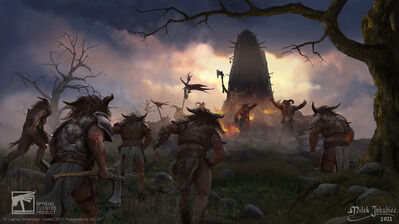 Piedra de manada warhammer total war por milek jakubiec
