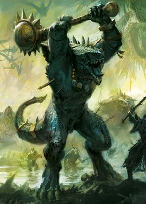 Kroxigor por Paul Dainton