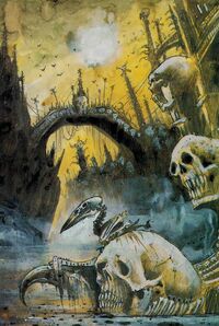 Mousillon Puente no muertos por John Blanche