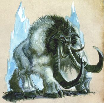 Colmillos de Trueno Reinos Ogros WD198 ilustración color