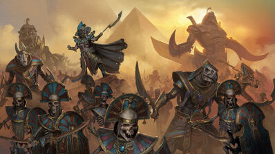 Reyes Funerarios por Diego Gisbert Llorens Warhammer Total War