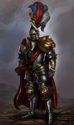 Karl Franz arte conceptual Warhammer Total War por Artur Sadlos - copia