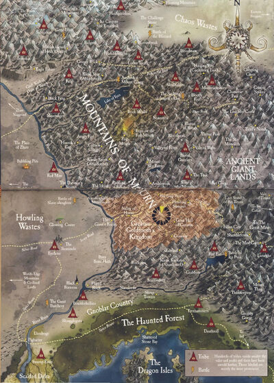 Mapa Reinos Ogros Warhammer