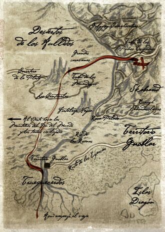 Mapa Ruta del Marfil