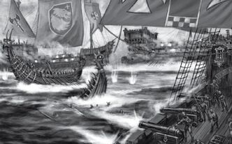 Armada Imperial Batalla barcos
