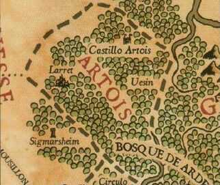 Mapa Artois