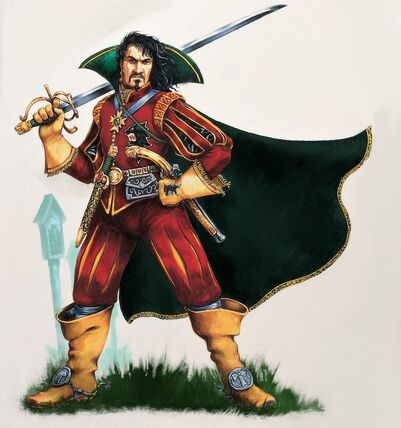 Noble imperial warhammer quest por Dave Gallagher