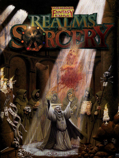Portada realms of sorcery por Ralph Horsley