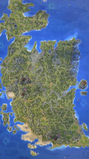 Mapa lustria total war warhammer 2