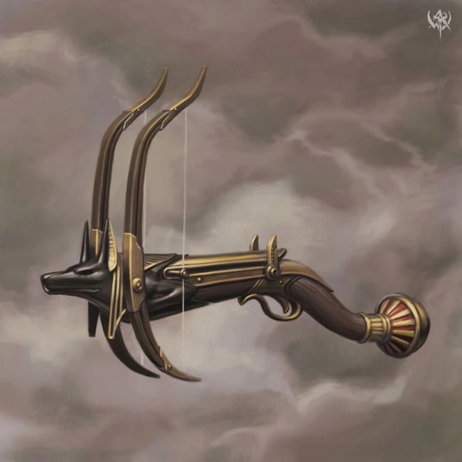 pistola de ballesta medieval