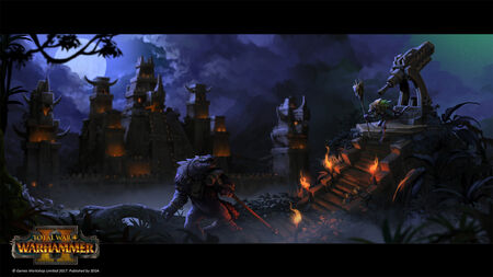 Templo pirámide warhammer total war por Stoyan Stoyanov