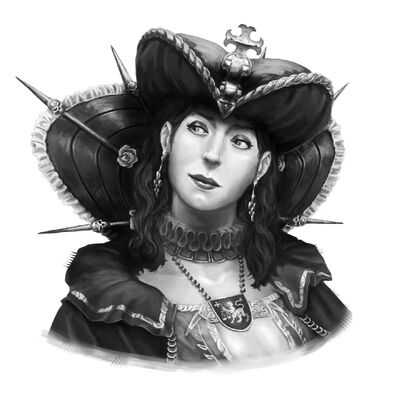 Condesa Emmanuelle von Liebwitz por Sam Manley
