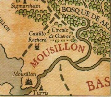 Mapa mousillon