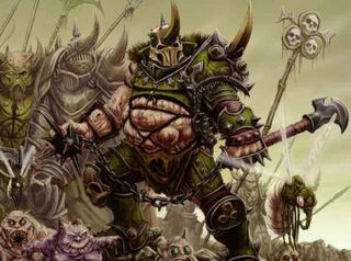 Guerreros del Caos Nurgle