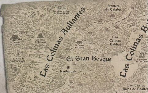 Mapa gran bosque