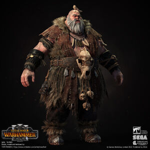 Cazador ogro 2 total war warhammer 3