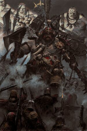 Adrian Smith Ogros del Caos colour