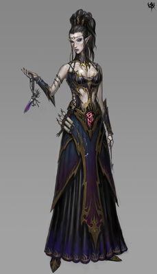 Gran Hechicera Elfa Oscura