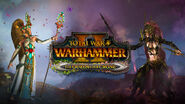 Alarielle y Hellebron Warhammer Total War II