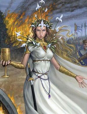 Damisela del Grial imagen