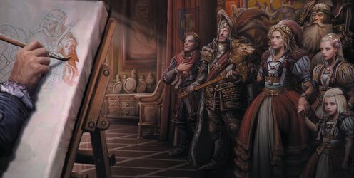 Familia de Karl Franz por Victor Leza