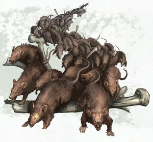 Horda de ratas por Sam Manley