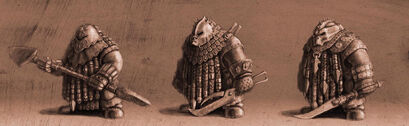Dotación Cañón Infernal warhammer Mark of Chaos Enanos del Caos