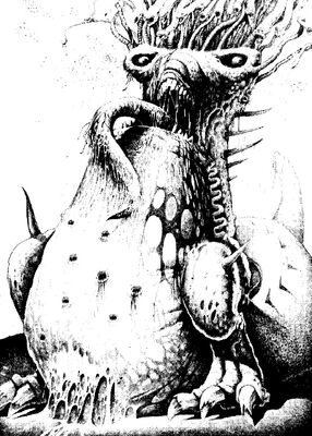 Bestia de Nurgle por Stephen Tappin