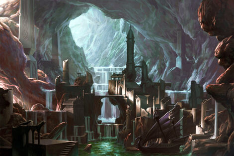Ciudad Subterranea Altos Elfos por Chris Dien.jpg