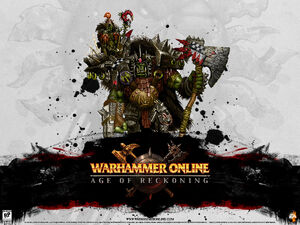 Grumlok y Gazbag Fondo de Pantalla -Warhammer Online AoR