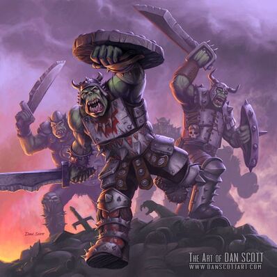 Guerreros Orcos por por Dan Scott