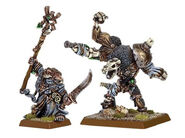 Miniatura de Thanquol con nueva versión de Destripahuesos (6ª edición)
