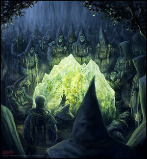 Warhammer Cataclysm Piedra de Disformidad por Mark Molnar Piedra bruja