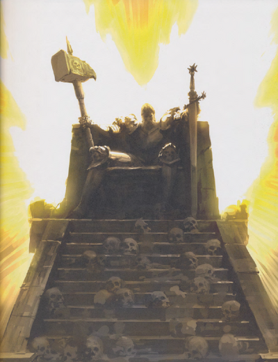 Karl Franz trono fin de los tiempos