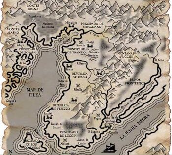Tilea mapa