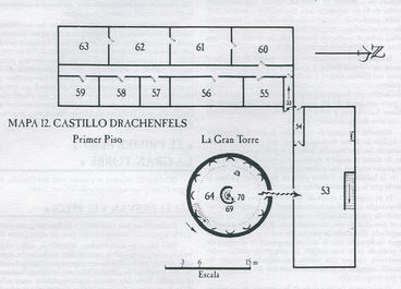 Castillo drachenfels mapa primer piso
