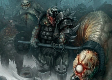 Ejército de Nurgle Guerreros del Caos