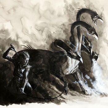 Hidra y Señor de las Bestias por Dave Gallagher