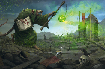 Sacerdote de plaga warhammer total war por Milek Jakubiec