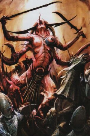 Slaanesh vs Altos Elfos
