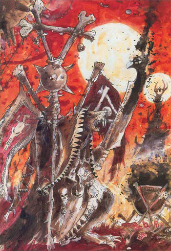 Brujo Skaven por John Blanche