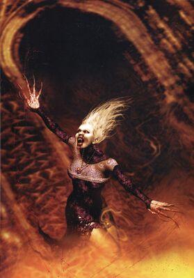 Portada Uñas de Plata por Clint Langley Vampiresa Condes Vampiro