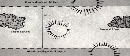 Mapa Batalla del Pantano Mordedor